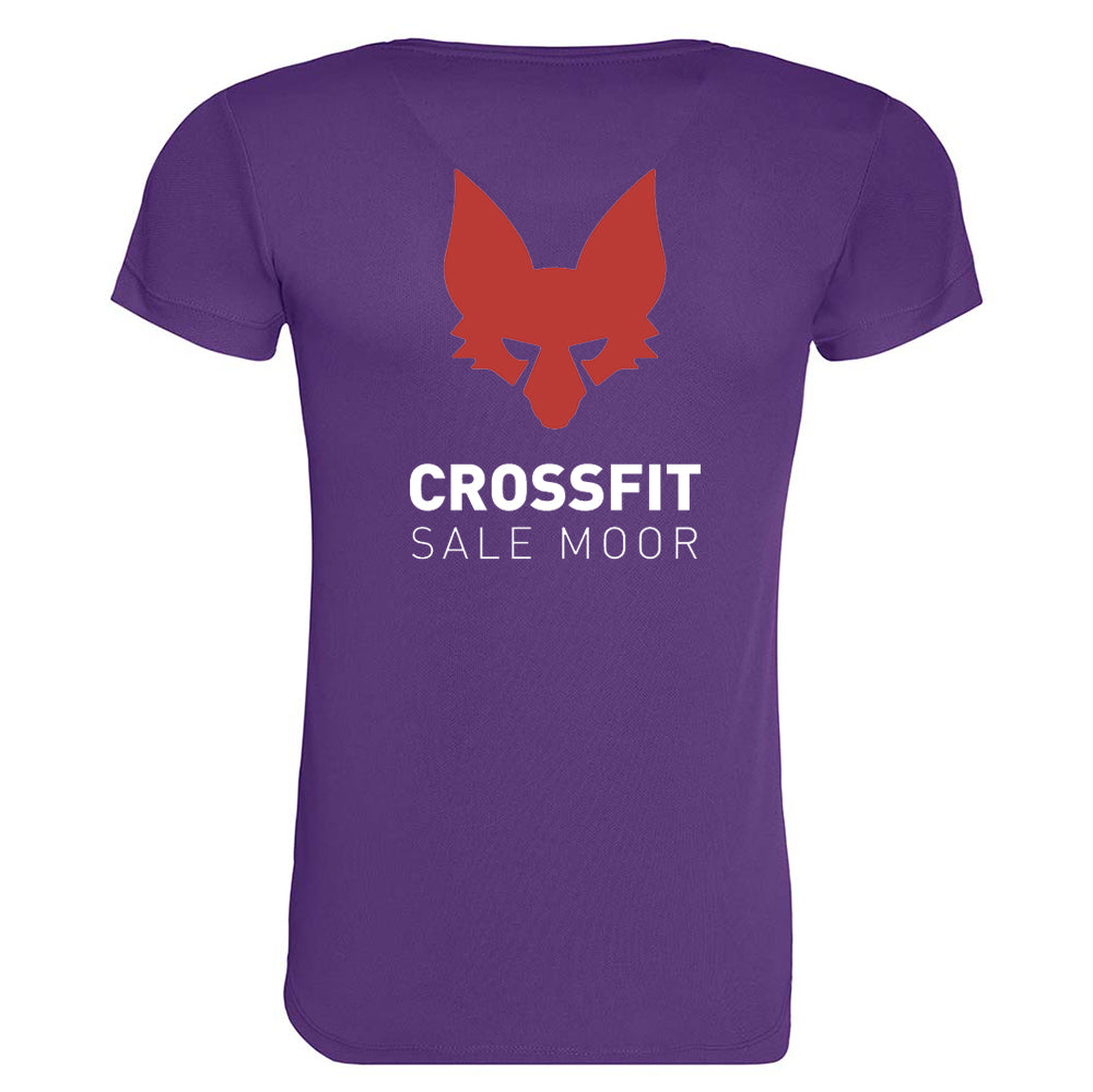 CrossFit Salemoor - Recycled Ladies Fit Sports T shirt