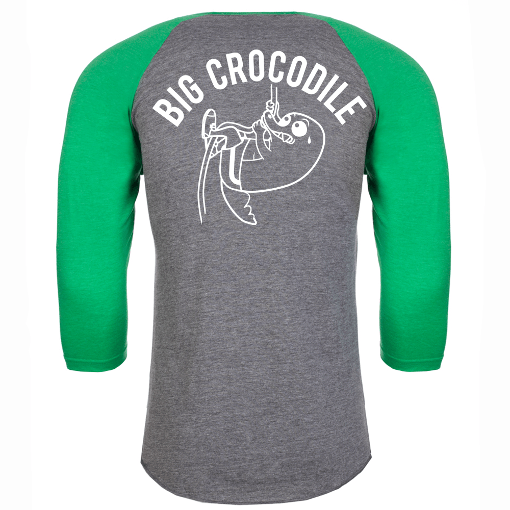 Rope Climber Baseball Top - Big Crocodile