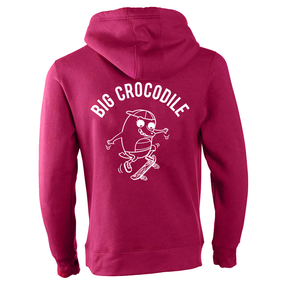 Skateboarder Luxury Hoodie - Big Crocodile