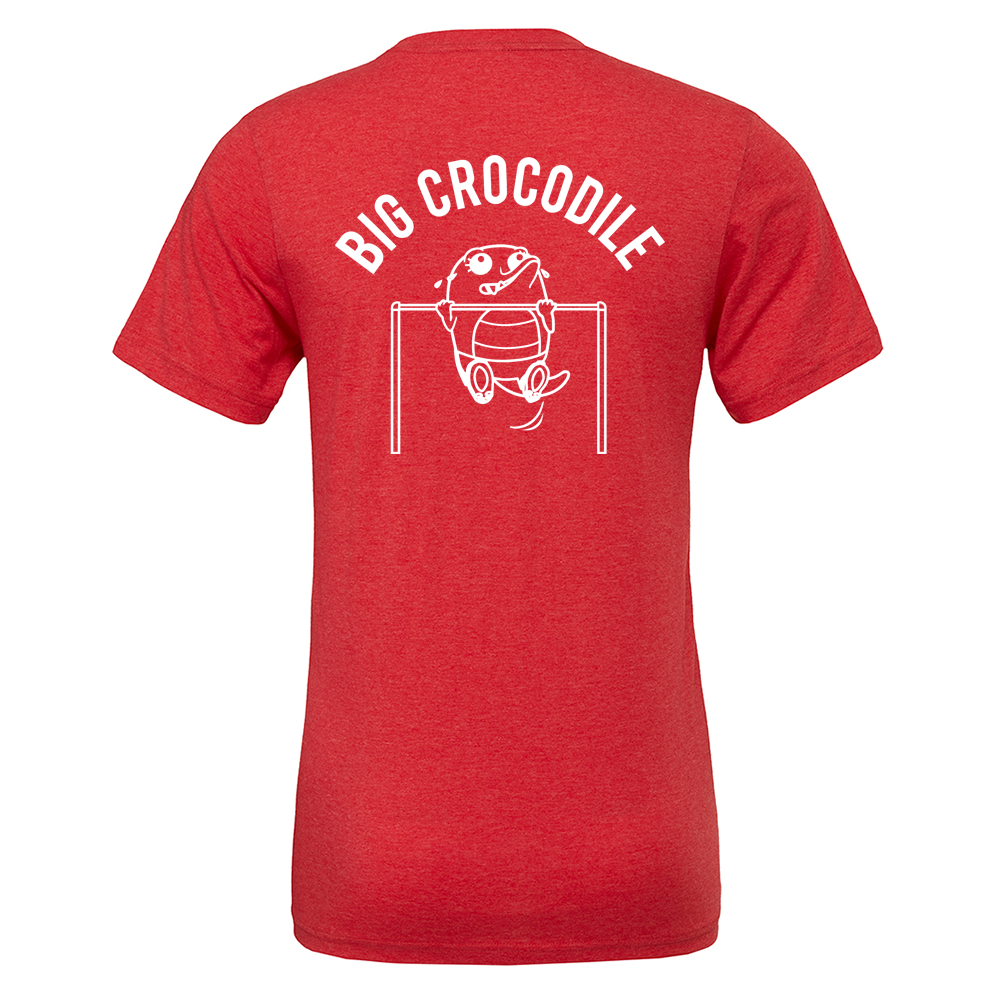 Sports Red - T Shirt - Choose Your Croc