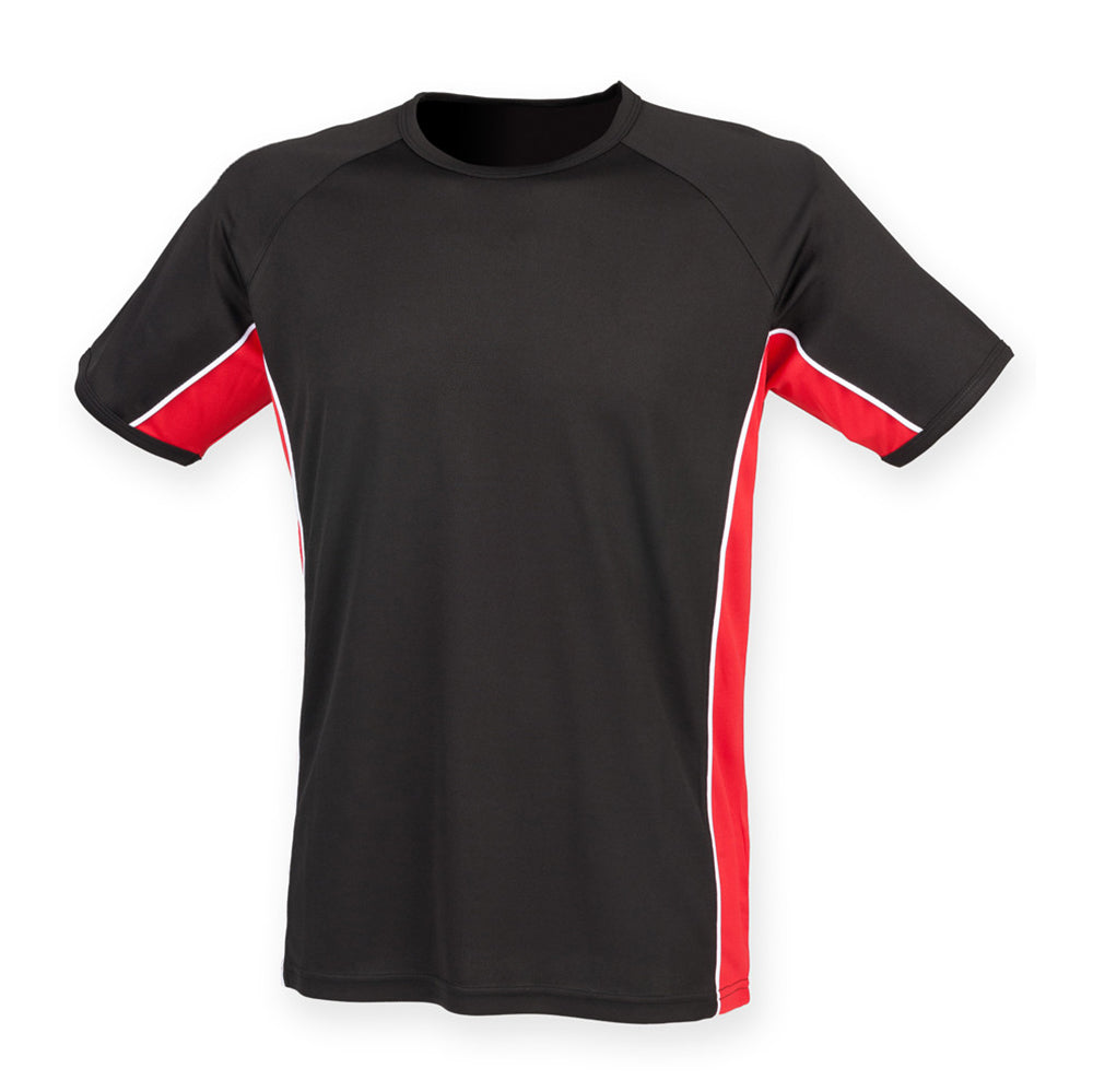 SALE ITEM - sports panel t shirt (small)