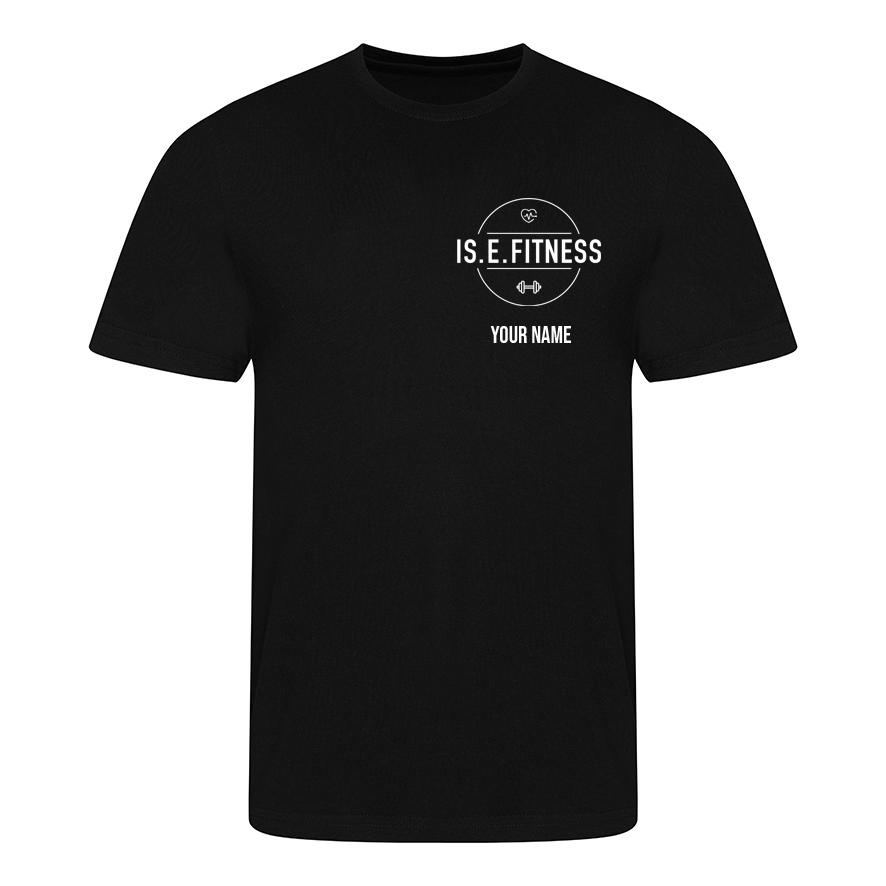 T Shirt - IS.E.FITNESS Black T Shirt