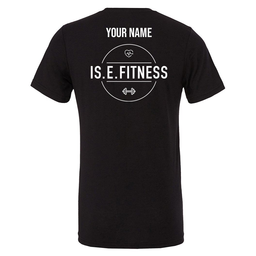 T Shirt - IS.E.FITNESS Black T Shirt