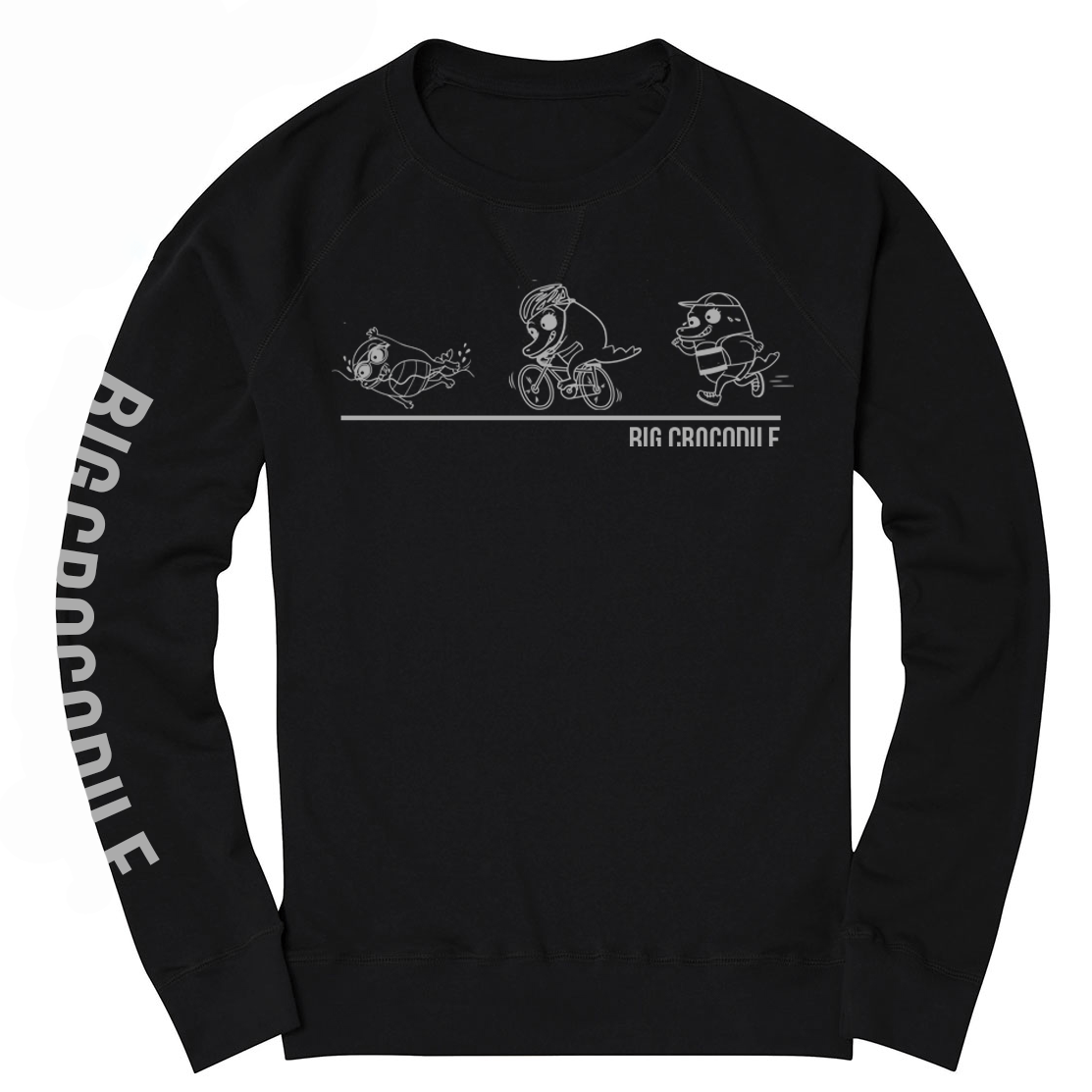 Triathlon sweatshirt - Big Crocodile