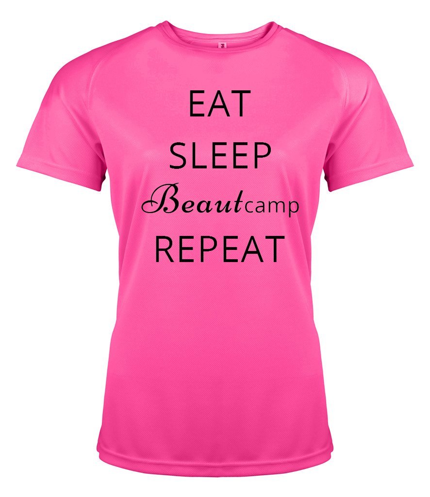 Vest - Beautcamp T Shirt - Eat Sleep Beautcamp Repeat