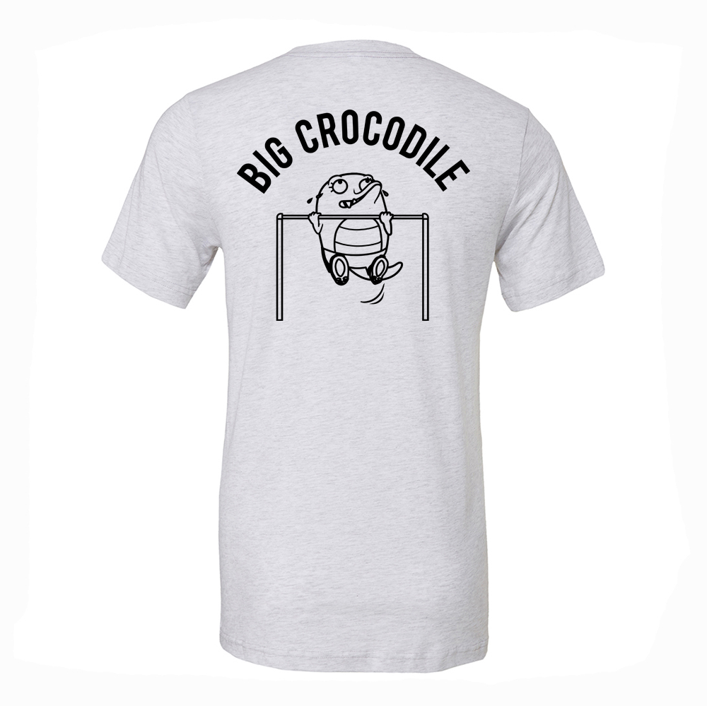 White Marl - T Shirt - Choose Your Croc