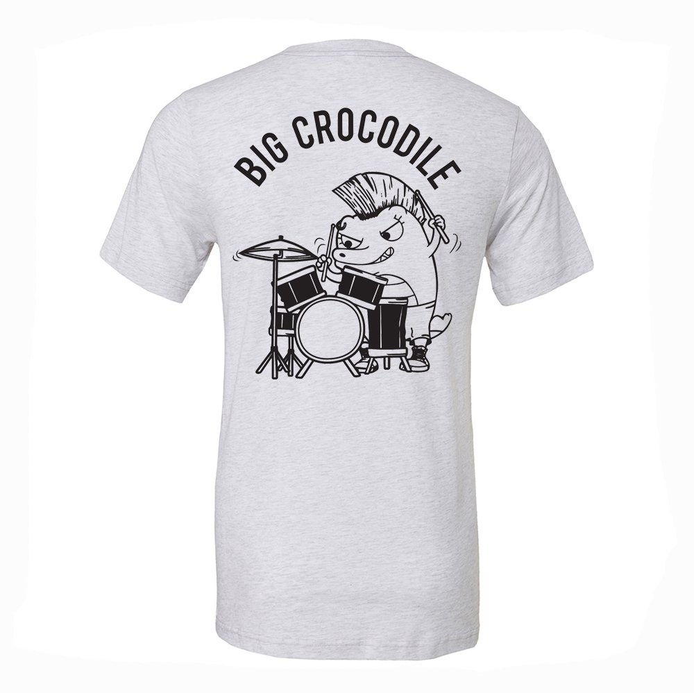 White Marl - T Shirt - Choose Your Croc