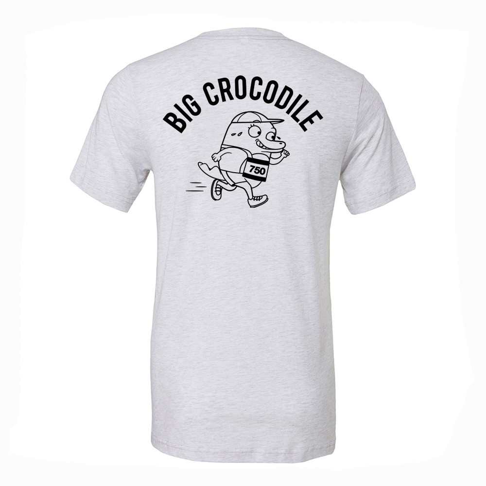 White Marl - T Shirt - Choose Your Croc