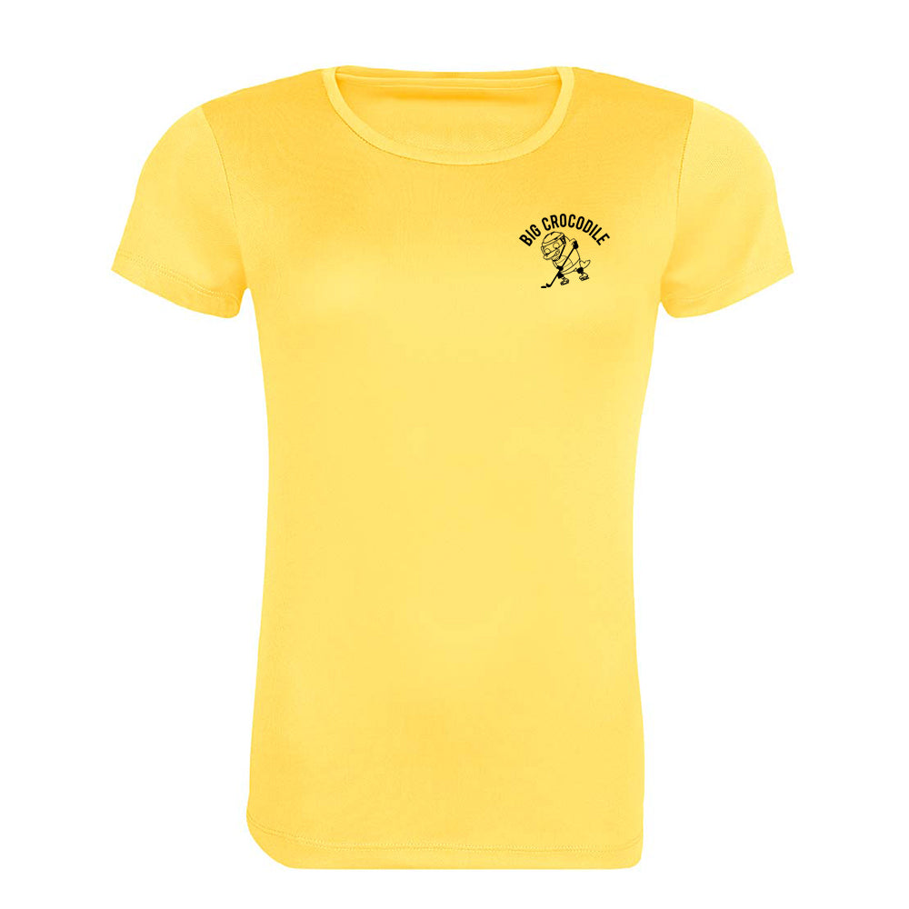 Sports Style Recycled Fabric Ladies Fit T shirt - Choose your Croc