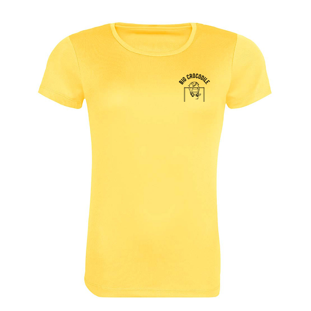 Sports Style Recycled Fabric Ladies Fit T shirt - Choose your Croc
